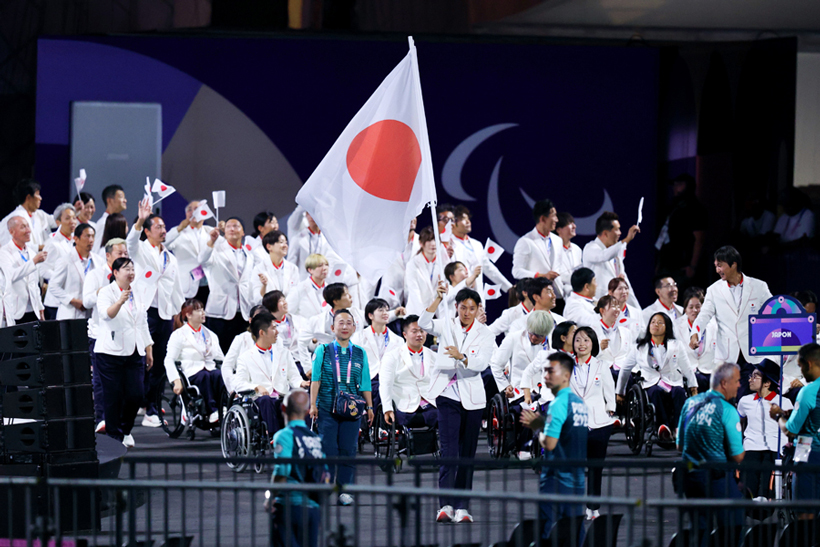 パリ 2024 パラリンピック競技大会　開会式の様子（写真：西村尚己/アフロスポーツ）